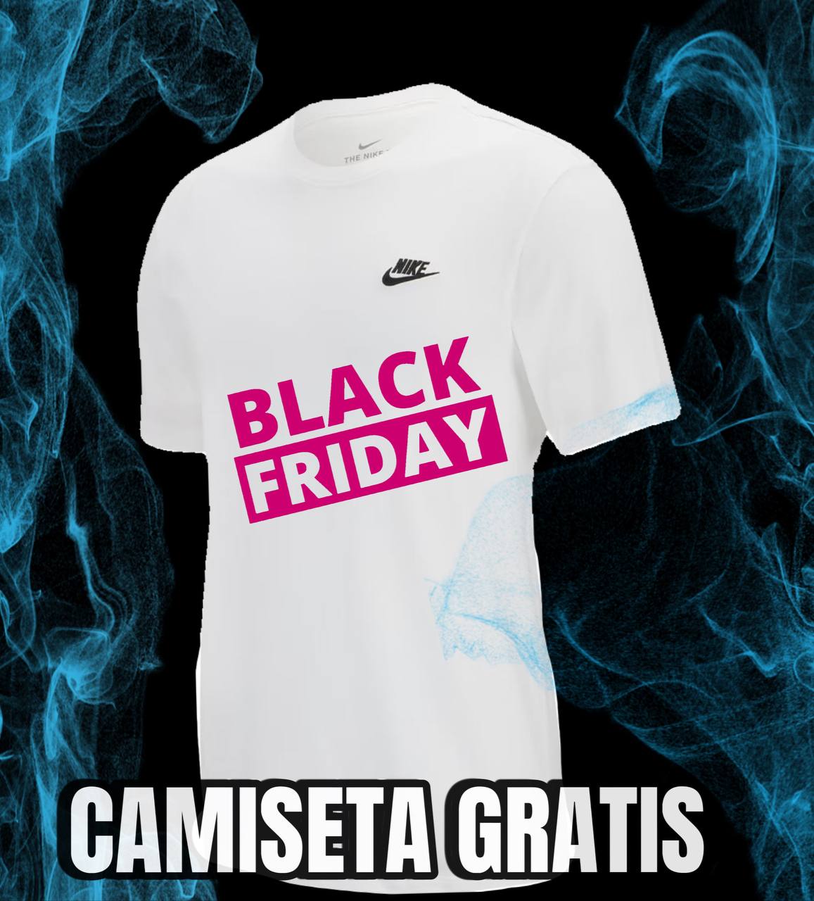 Air forcé Blanca + Camiseta Nike (GRATIS)