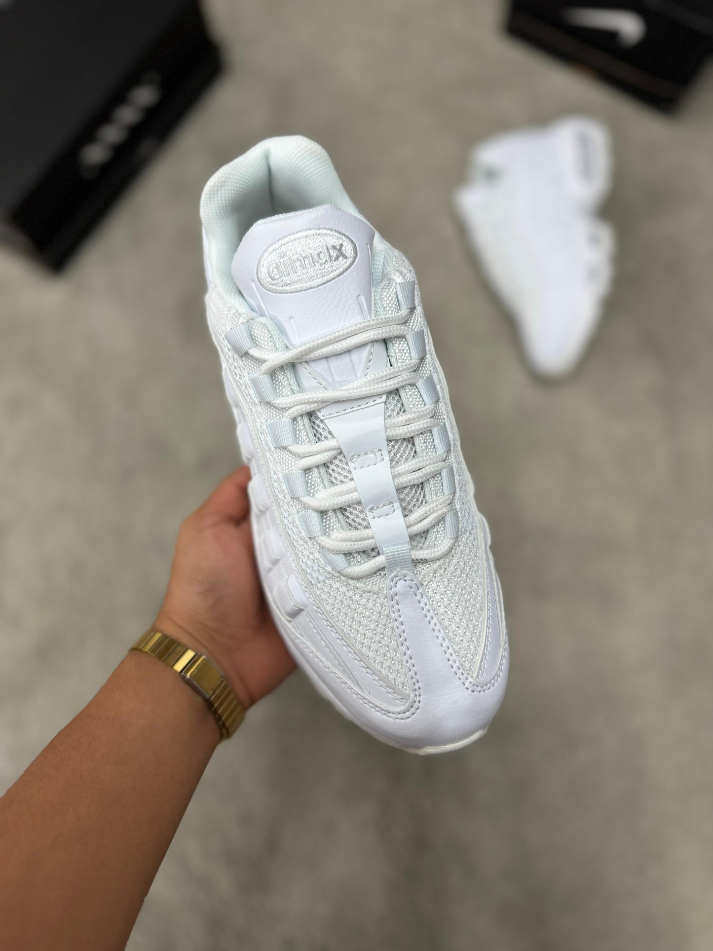 AirMax 95 Blancas Enteras